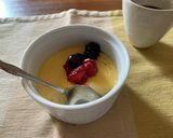 卵黄で作る豆乳プリン作り方10写真