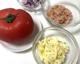 丸ごとトマトのツナリピエーニ作り方1写真