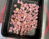 おにぎりの具に！美味い！ベーコンおかか作り方1写真