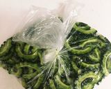 苦旨〜冷たいゴーヤとバナナのスムージー作り方3写真