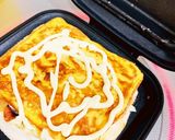 ソーセージと卵のホットサンド作り方10写真