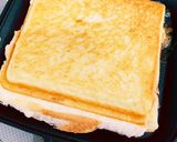 ソーセージと卵のホットサンド作り方12写真