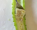 豆板醤でピリ辛ゴーヤの漬物作り方1写真
