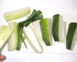 冬瓜の煮物♪簡単夏の食養生鶏ひき肉餡掛け作り方3写真