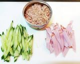 超簡単！冷製クリームツナパスタ！！作り方1写真