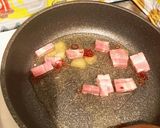 ズッキーニとベーコンのオイルパスタ作り方2写真
