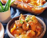 レンジ料理~チーズ入り鶏炒め~チョ簡単作り方11写真