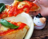 イースト生地で作るピッツァ・マルゲリータ作り方12写真