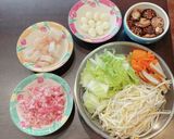 干し椎茸の出汁がきいた中華丼作り方3写真