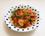 わが家のミラカン風あんかけパスタ♪作り方6写真