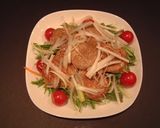 野菜たっぷり！豚ヒレ肉のポン酢風味作り方8写真