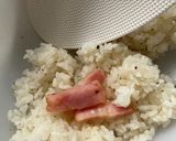 実験★こしょうおにぎり（ベーコン）作り方3写真