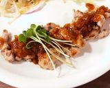 超ヘルシー！豚ヒレ肉のデミソースステーキ作り方5写真