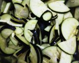 あっさり味♪塩もみナスの生姜醤油和え作り方1写真