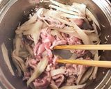 豚肉とごぼうの旨味たっぷり炊き込みご飯作り方3写真