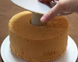 21cmの型で作るバニラシフォンケーキ！作り方42写真