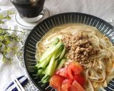 オーツミルクdeピリ辛冷やしうどん作り方4写真