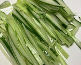 はじめての簡単棒棒鶏&かき玉スープ☆作り方1写真