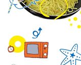 たっぷり野菜の塩焼きそば【めんのマルニ】作り方5写真