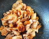 ゆかりのイブクロ　　豚キムチ丼作り方4写真