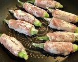 オクラの肉巻きエスニック風作り方3写真