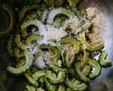 ゴーヤと切り干し大根の煮物作り方1写真