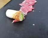 豚バラちくわキュウリ巻き生姜焼き！作り方2写真