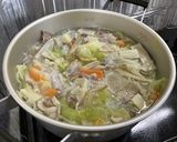田舎の豚汁作り方12写真