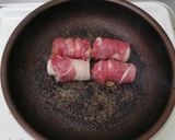 豚バラちくわチーズ巻き生姜焼き！作り方3写真