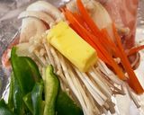 ゆかりのイブクロ　　サーモンのホイル焼き作り方4写真