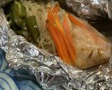 ゆかりのイブクロ　　サーモンのホイル焼き作り方7写真