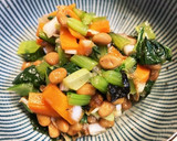 ほうれん草の納豆あえ 給食レシピ♪作り方8写真