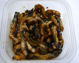 簡単！天ぷらとうなぎの合わせ丼作り方2写真
