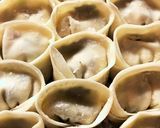 鶏肉でアッサリ！小ネギのまん丸餃子作り方6写真