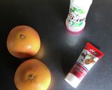 かき氷フルーツソース＜その②＞グレフル♪作り方1写真