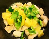 ヘルシーな鶏ムネ肉のハニーマスタード炒め作り方7写真