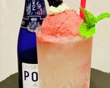 ベリーとシャンパンのクリームソーダ♪作り方3写真