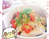 しっとり鶏むね肉のさっぱり香味ねぎだれ作り方5写真