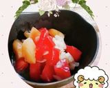 マクロビ☆桃のさわやかマリネ作り方3写真