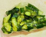 ぶっ叩きキュウリの塩昆布＆生姜和え作り方1写真