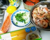 冷製明太子パスタ作り方1写真