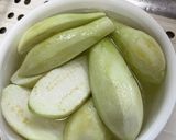 冷製ナスの治部煮作り方1写真
