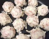 包まず簡単☆蒸し焼き花シュウマイ作り方9写真