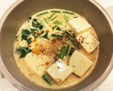 レンジで簡単！！ピリ辛ゴマ豆乳スープ作り方3写真