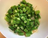 オクラと豆腐のピリ辛ごまだれサラダ作り方4写真