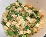 オクラと豆腐のピリ辛ごまだれサラダ作り方6写真
