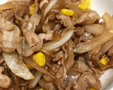 お弁当用☆玉葱とコーンと豚のオイマヨ炒め作り方7写真
