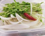 豆苗と玉ねぎのすし酢爽やかんたんピクルス作り方5写真