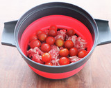 簡単旨い！牛コマとミニトマトのすき煮作り方3写真