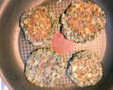 赤しそとジャガイモのもちもち焼き作り方5写真